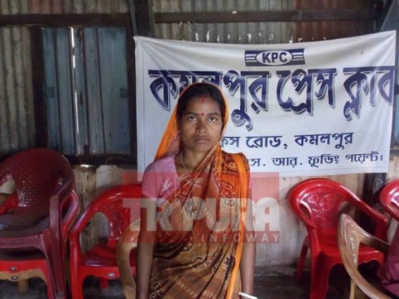 Kamalpur: Housewife attempted to be molested, Locals handed over the culprit to police 
